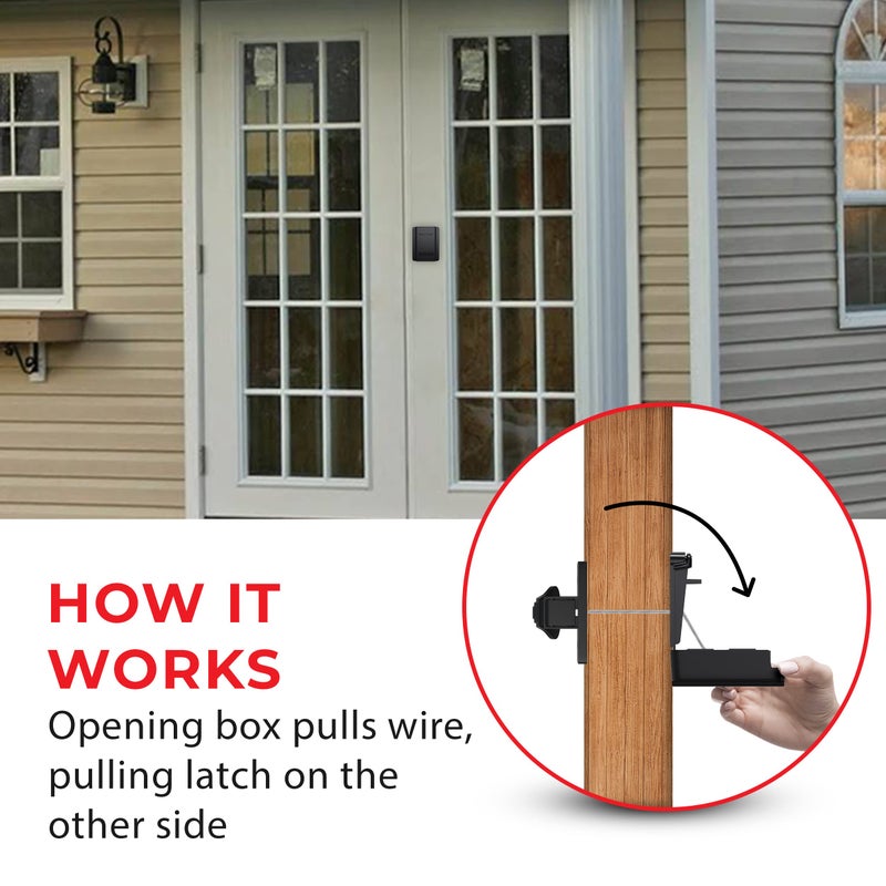 Yardlock Shed Lock â€“ Keyless Secure 4-Digit Shed Lock and Latch â€“ Strong Durable System - Image 2